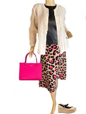 VINTAGE CIRCA 1960'S CREAM SEARS KNIT CARDIGAN SWEATER (L)